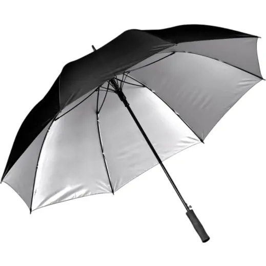 US Basic Fairhaven UV50 Auto-Open Golf Umbrella Black Inner